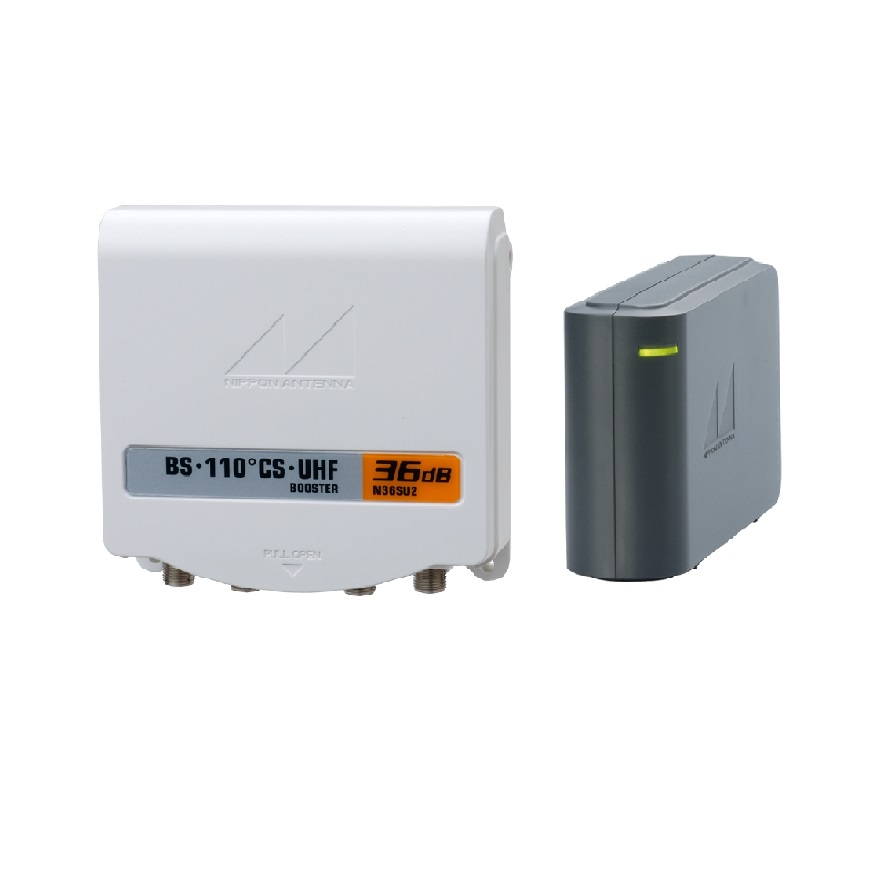 CS・BS/UHF電源分離型ブースター N36SU2-BP: テレビ受信用機器 | 日本