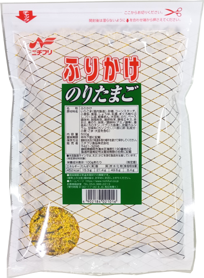 お得用500gふりかけ のりたまご - 商品案内 - ニチフリ食品株式会社