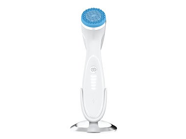 LumiSpa 美顔器 ルミスパ LumiSpa 洗顔ブラシ ホワイト/ブルー