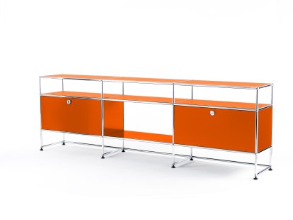 USM Haller TV-Board XL, Olive green RAL 6003 | USM Haller | USM