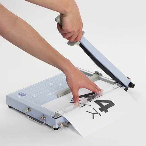 スマートオフィス】ペーパー裁断器 SA-204 A4 オープン工業