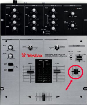 VESTAX PMC-05ProSL フェーダーメンテカットラグ アダプタ付属 株式