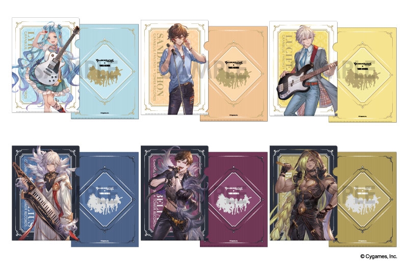 グランブルーファンタジー GBVS ベリアル クリアファイル グラブルVS