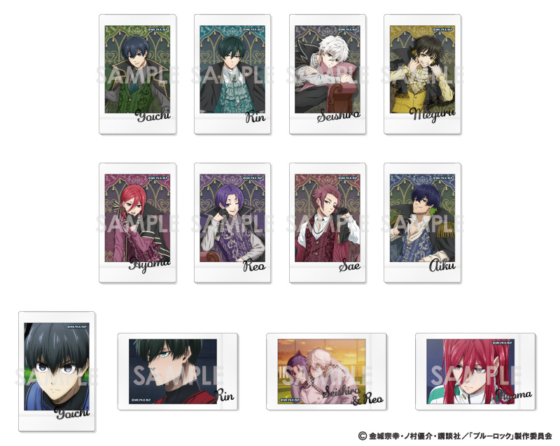 ブルーロック vampire ヴァンパイア 凪誠士郎 缶バッジ キャラナップ