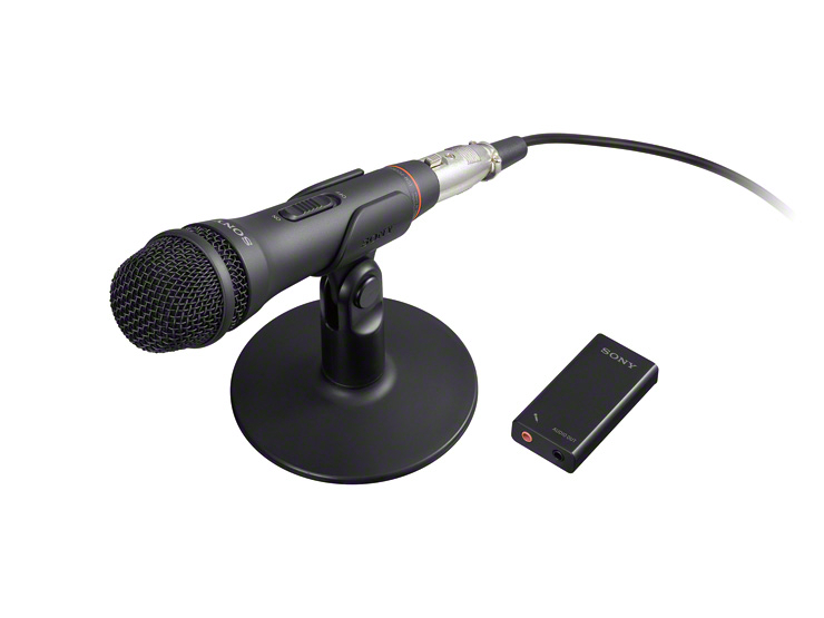 SONY コンデンサーマイク ECM-31M 2箱、ECM-16 木箱入り