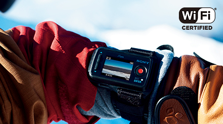 SONY HDR-AZ1 RM-LVR2V Wi-Fi 防水カメラ 動作確認済み ソニー、小さく