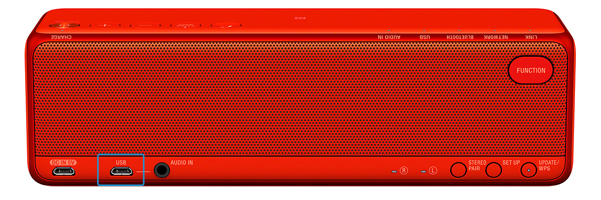 h.ear go（SRS-HG1） 特長 : 充実の基本機能 | アクティブスピーカー