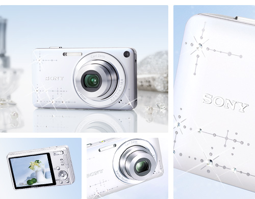 SONY ☆ソニーセイバーショット カメラUSED☆DSC-W350D ホワイト