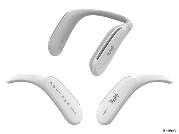 原神」オリジナルイラストを刻印した、ソニーストア限定の完全