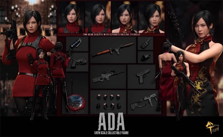 1/6 エイダ・ウォン MTTOYS ADA フィギュア シームレス MTTOYS
