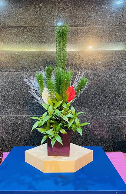 令和8年 御題「明」にちなむ御題花を発表しました。9月25日