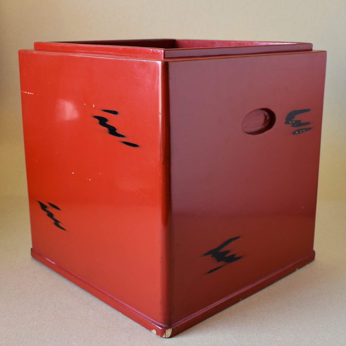 火鉢と炭道具の販売 骨董 斎明堂 / 木製火鉢（中型）