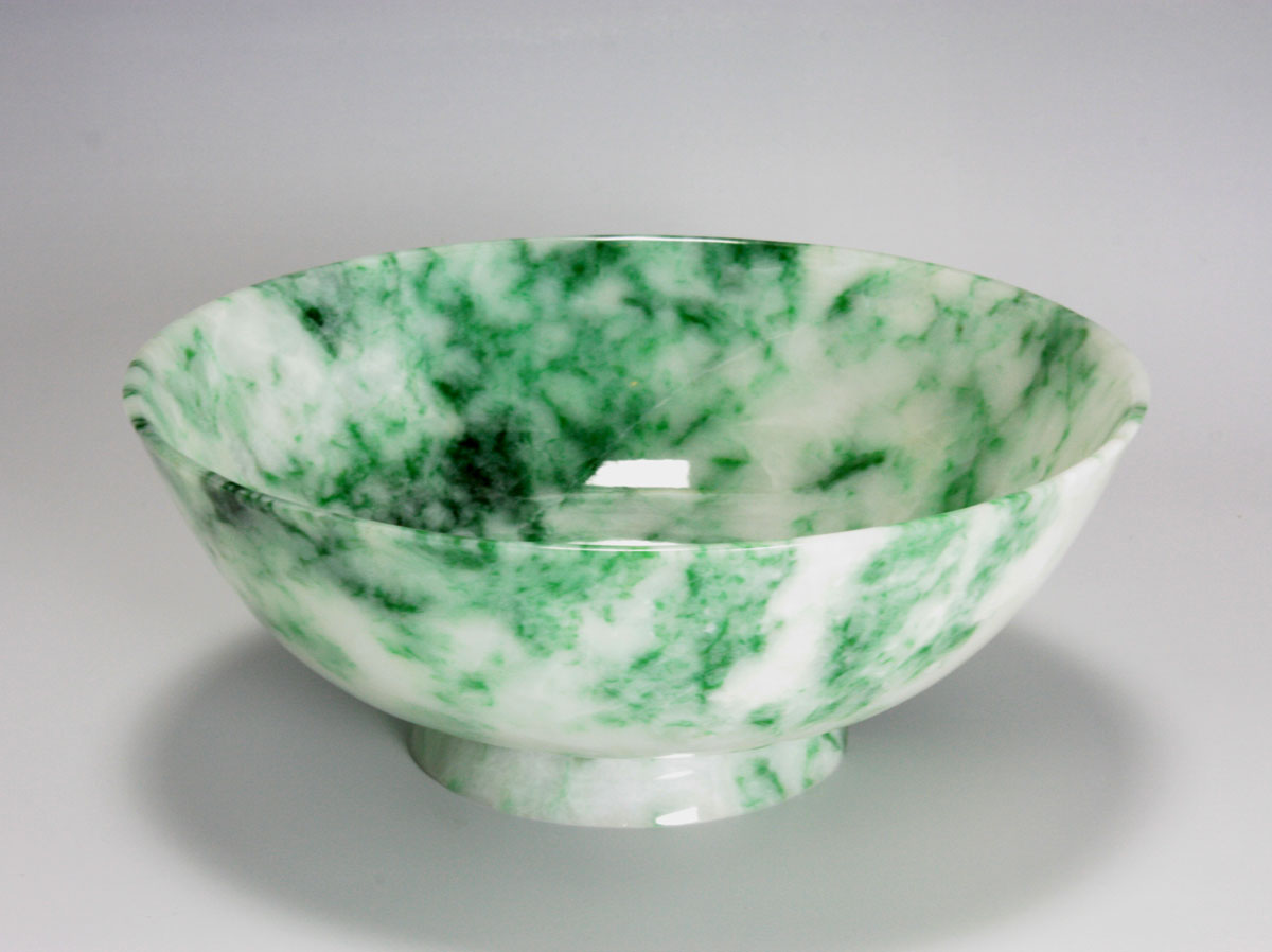 翡翠 茶碗 | 甲州貴石-伝統工芸士による確かな製品【 (有)さかの珠宝