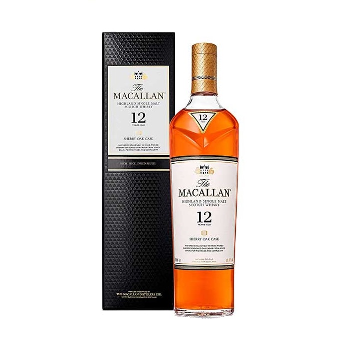 The Macallan シングルモルトウイスキー 40% The Macallan 12 Years