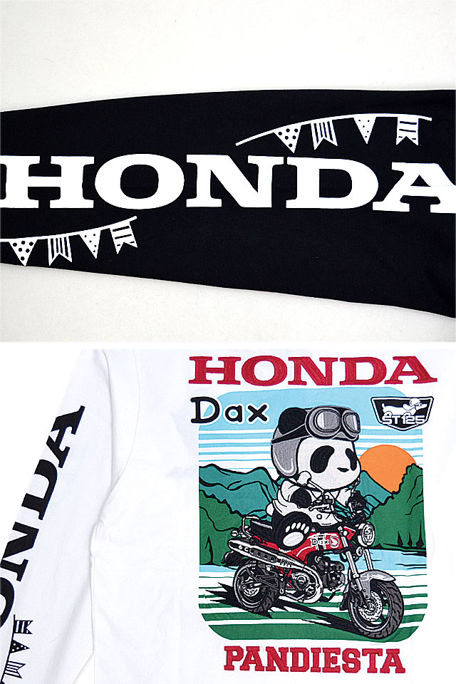 HONDA×PANDIESTA DAX125ロングTシャツ PANDIESTA JAPAN 533504