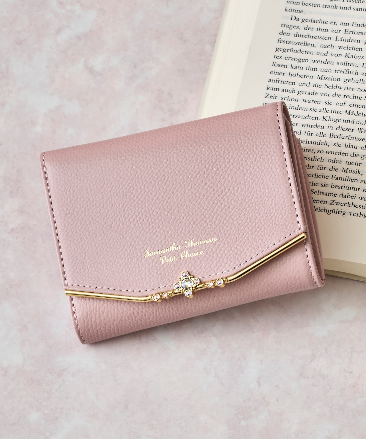 ジュエルバー 折財布(FREE ピンク): Samantha Thavasa Petit Choice