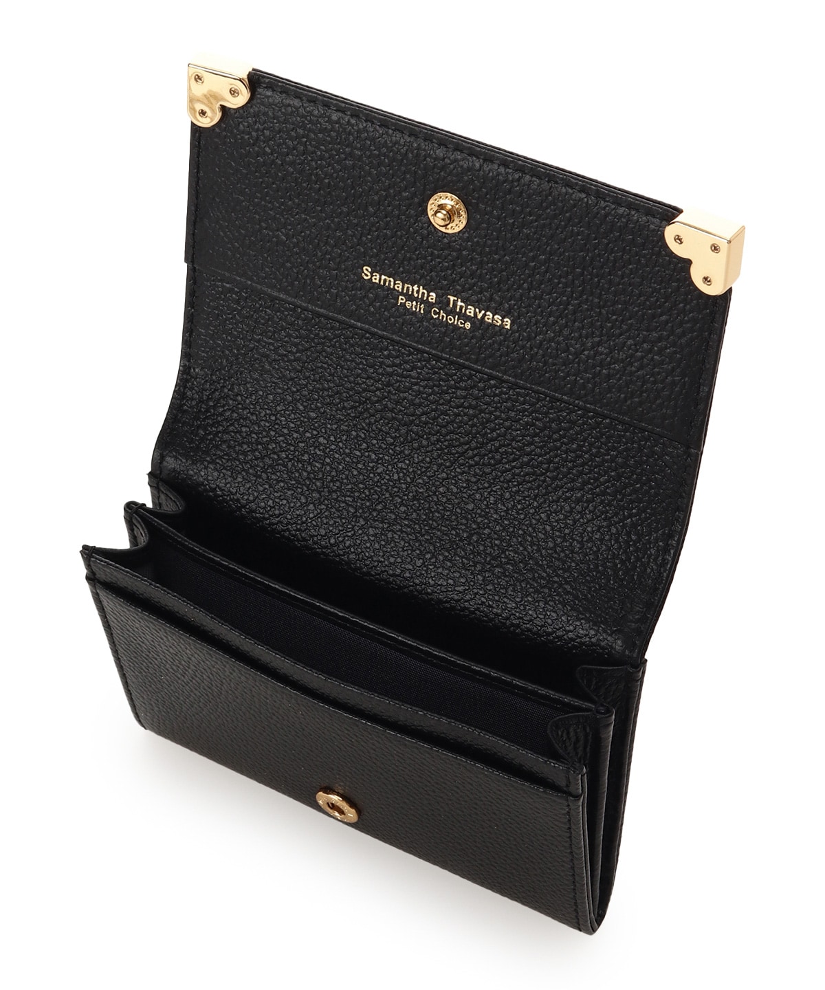 ハート金具 名刺入れ(FREE ブラック): Samantha Thavasa Petit Choice