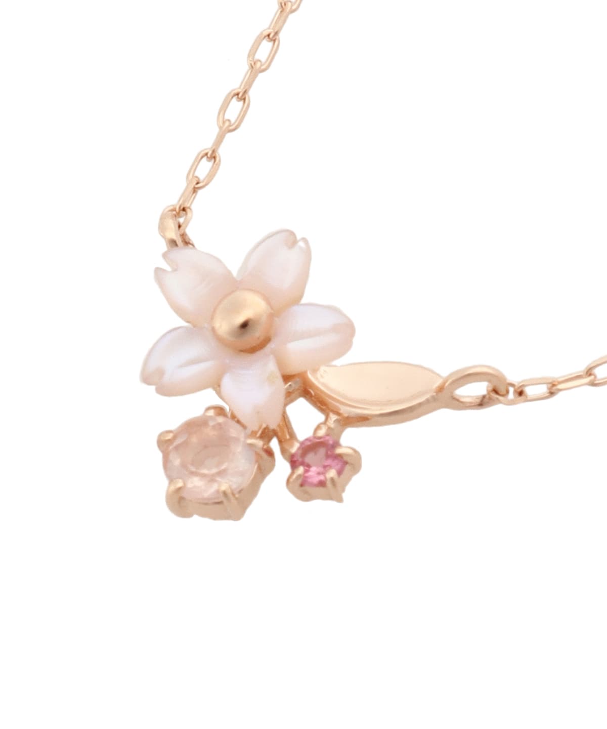 K10PG SAKURA ネックレス(40cm K10 PG): Samantha Tiaraサマンサ