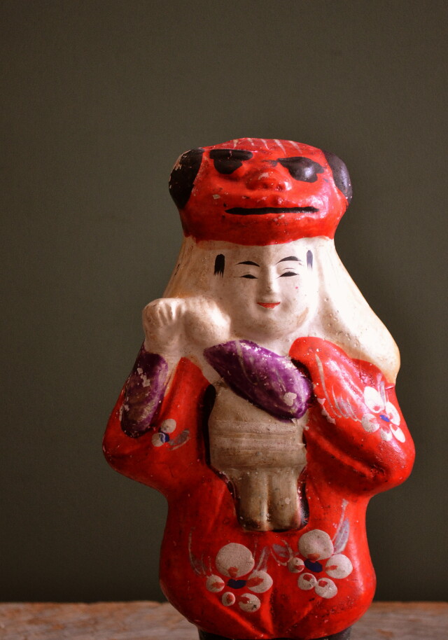 張子 鳩車 郷土玩具 郷土人形 古道具 アンティーク 張子 鳩車 郷土玩具