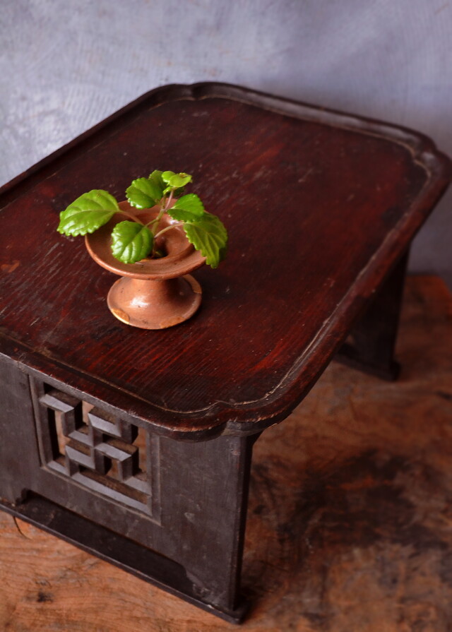 骨董 たんころ 灯火器 灯り 木製台 陶器 いろいろ 木箱 骨董 たんころ