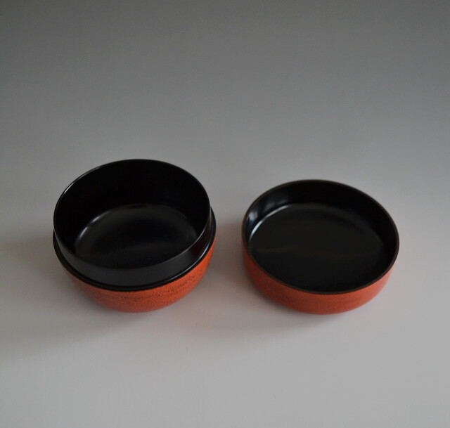 平棗朱波 二代田中健智作金沢名工