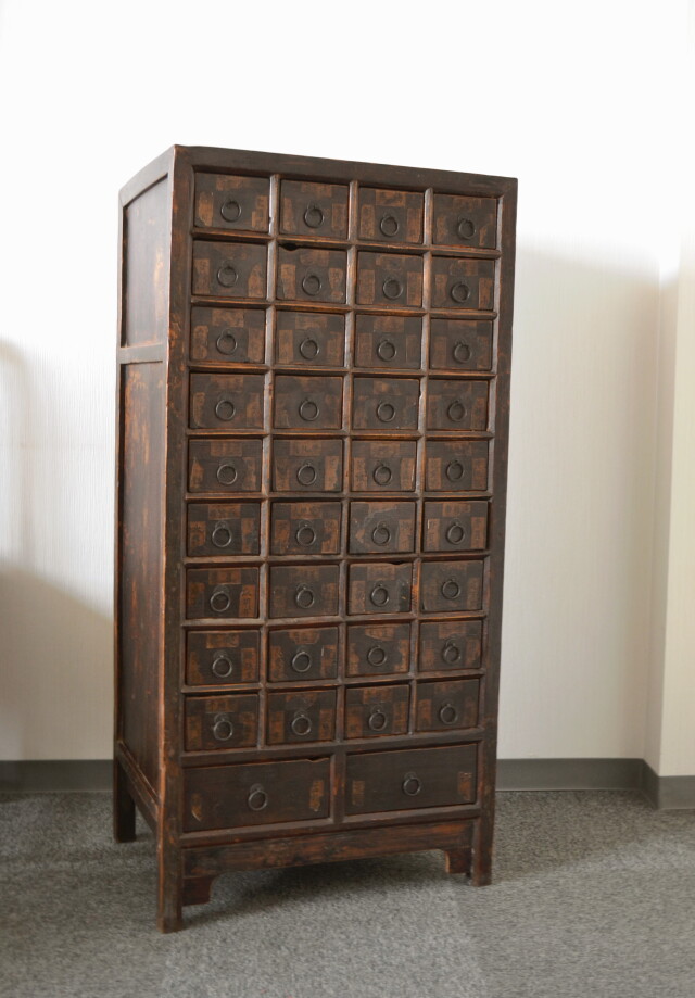 希少】李朝家具 薬箪笥（ヤクジャン）韓国アンティーク小箪笥 楽天市場