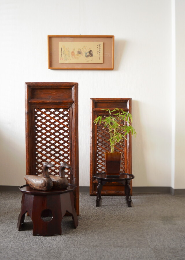 Antique Sam's Collection 李朝格子戸 格子扉 韓国家具 建具