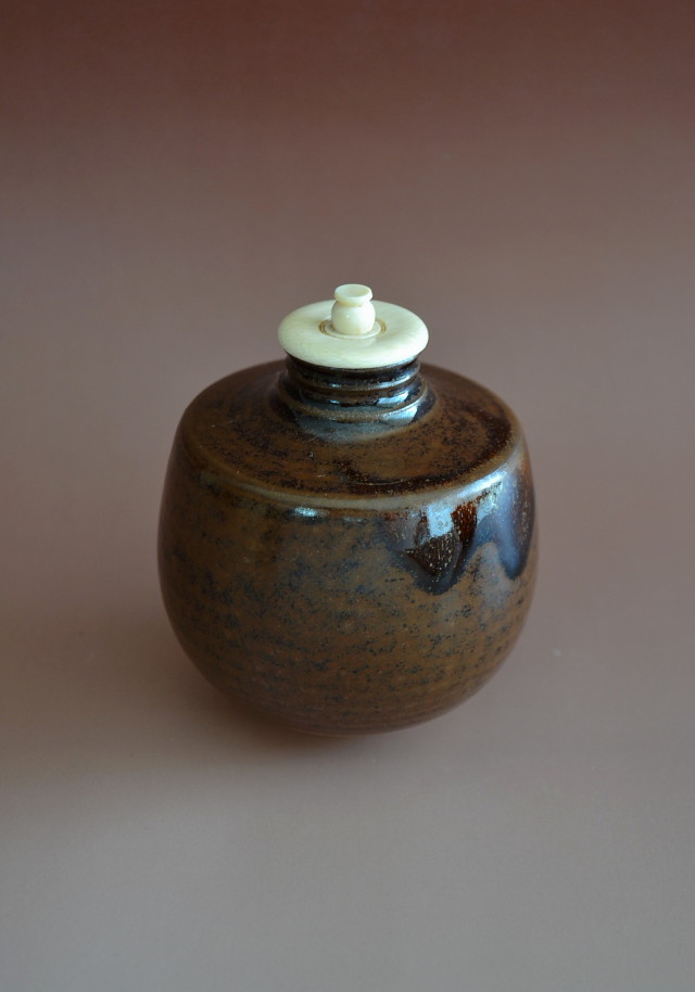 Antique Sam's Collection 本能寺文琳茶入 岡田暁山作