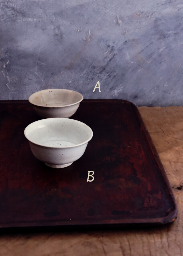 李朝 鉢 大茶碗 堅手 白磁 高麗 朝鮮古陶磁 民芸 古道具 骨董