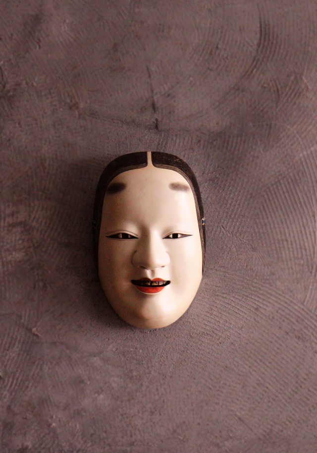 小面 能面 お面 能狂言 木彫