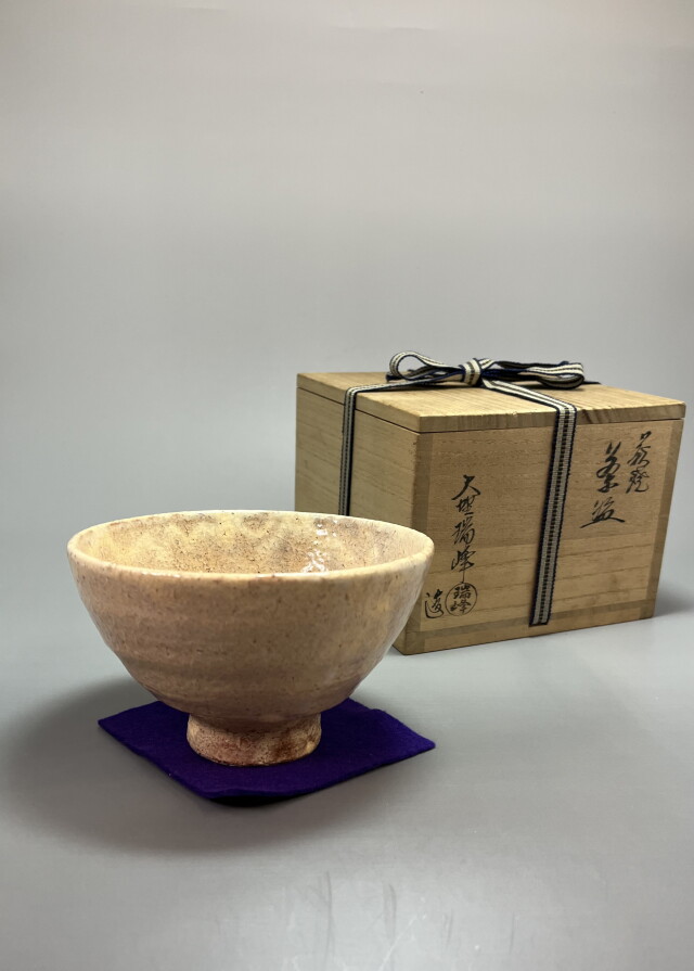 茶道具 時代物 萩焼 お茶碗 合わせ箱 骨董品、美術品 おすすめの