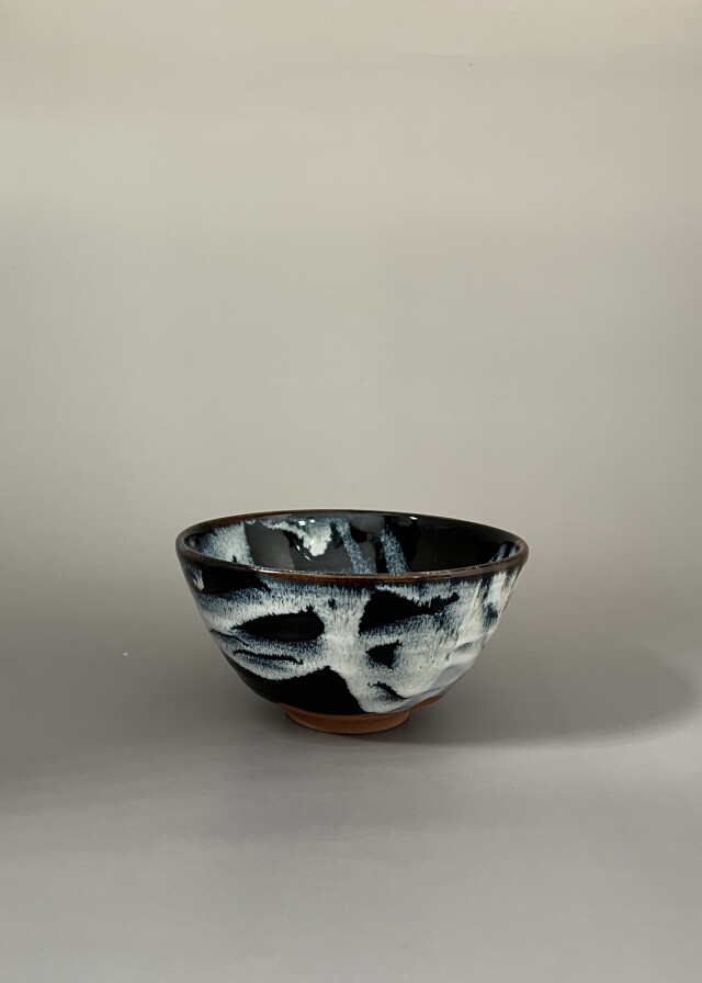 架夢 時代 古薩摩焼茶碗 箱書有 共箱 茶道具 抹茶碗 煎茶碗 唐物 古物