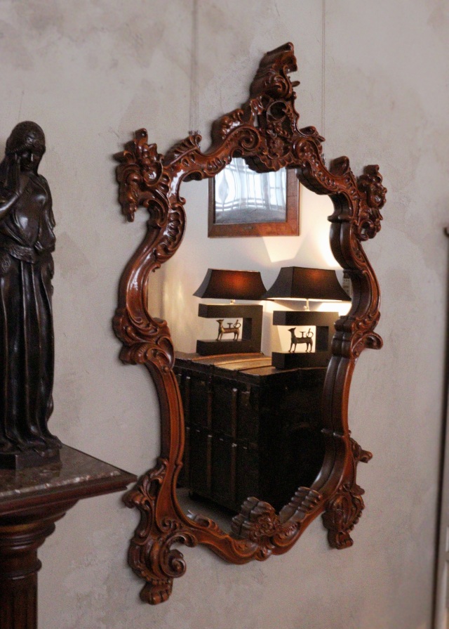 装飾綺麗なインテリアミラー ロココ調 バロック調 ゴージャス