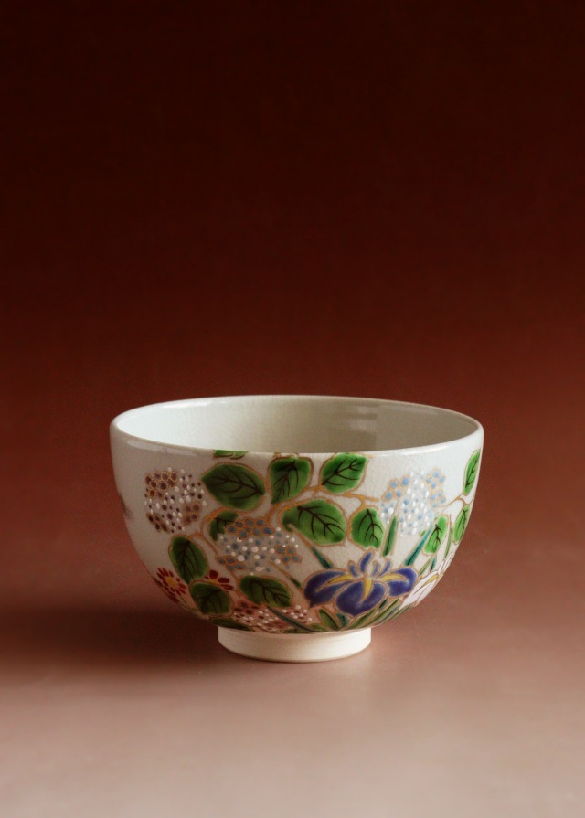 京焼 色絵ワラビ茶碗 新品 【公式通販】