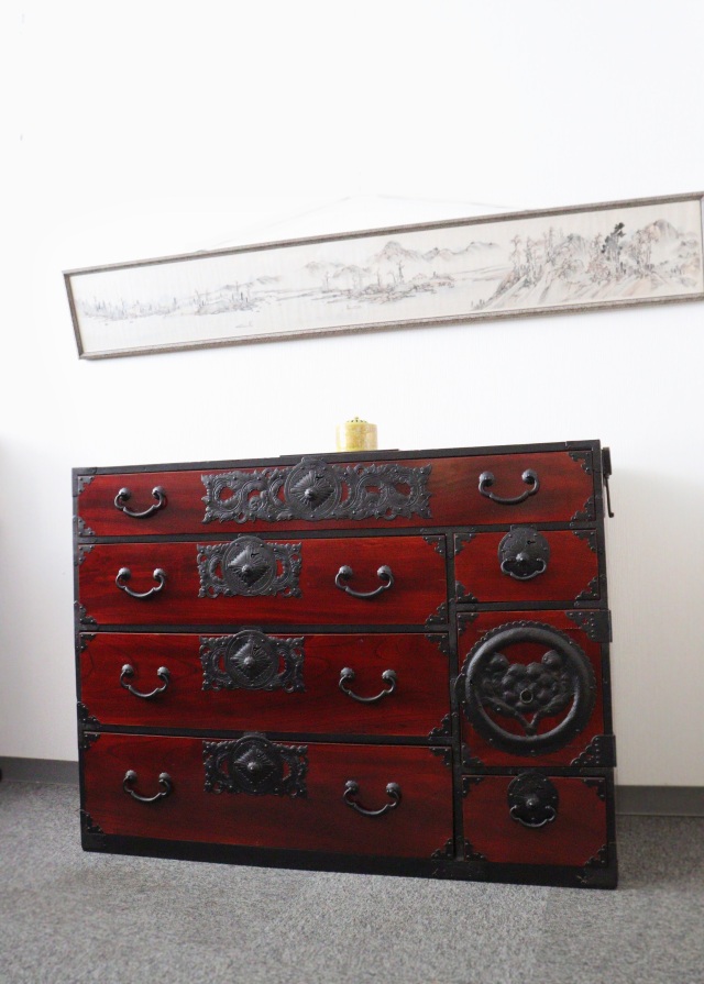 仙台箪笥 時代箪笥 整理箪笥 衣装箪笥 幅約1200mm 和箪笥 送料込み