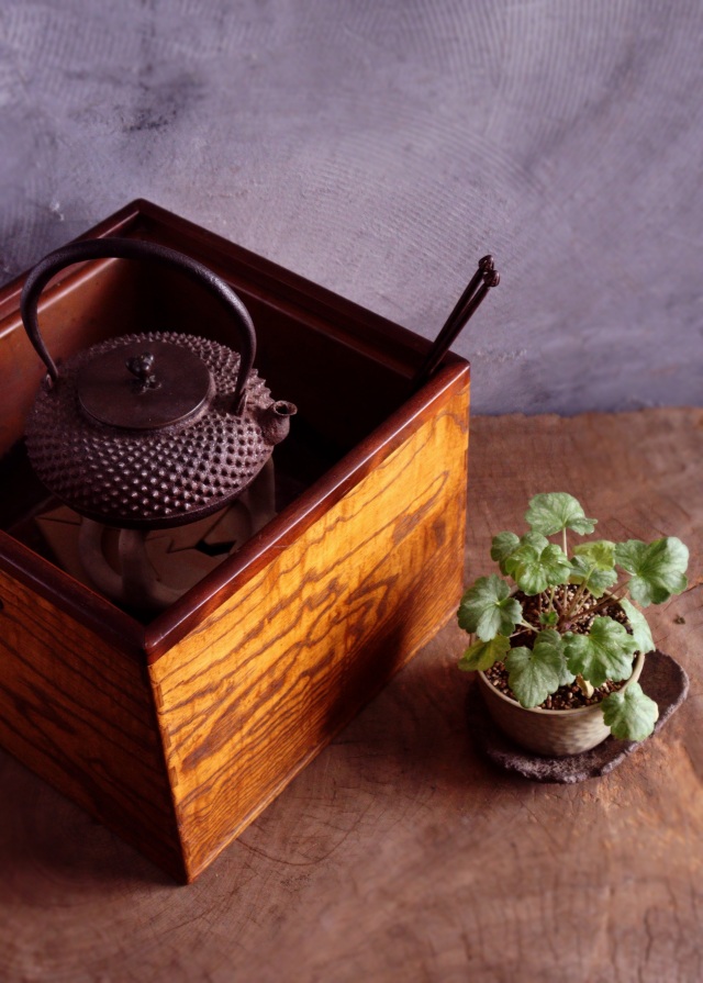 手火鉢 火鉢 手火鉢 蓋あり フタ レトロ 古民具 古道具 美術火鉢