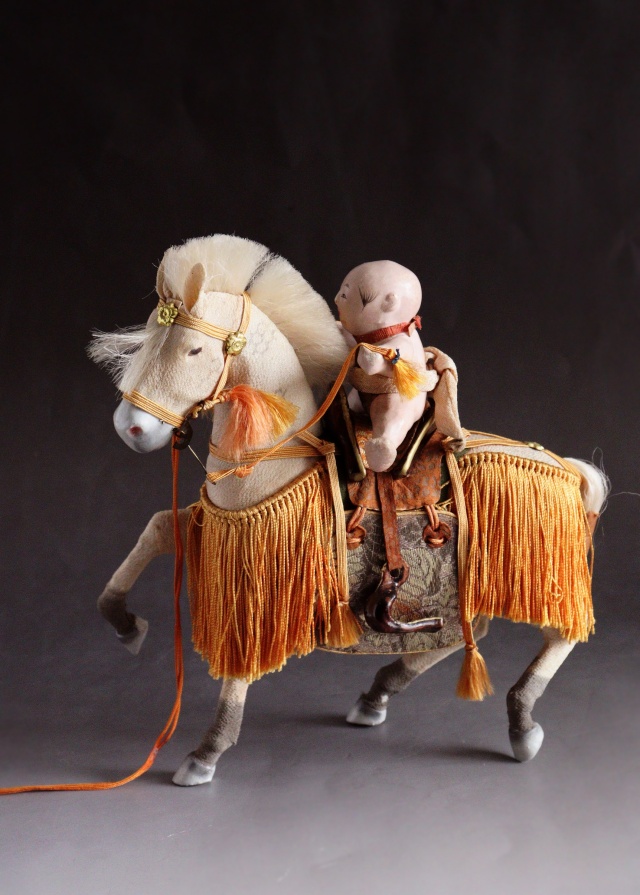 馬乗り人形 アンティーク 希少 馬乗り人形 アンティーク 希少