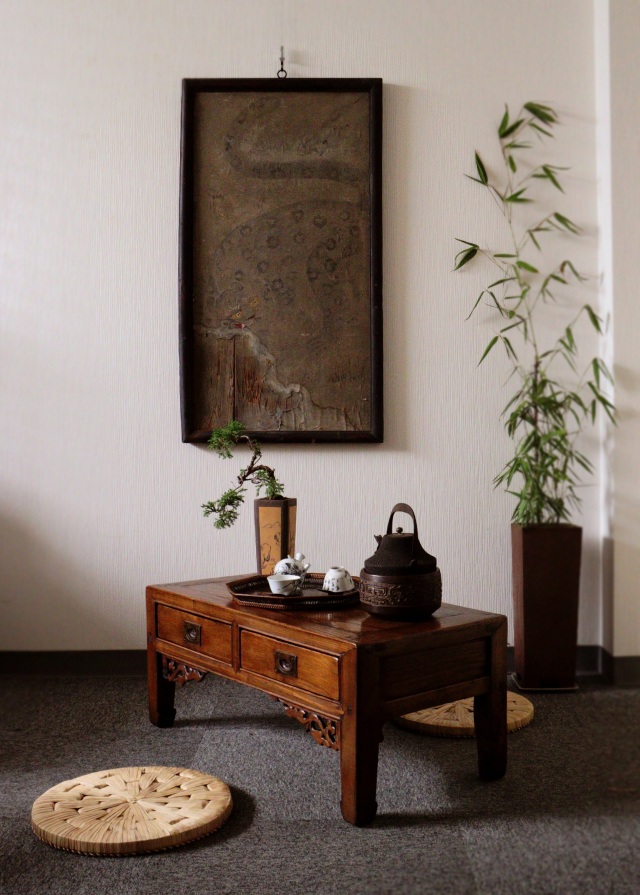 ☆売約済みです☆ 李朝家具 中国家具 漆 古道具 隠し扉 収納 引き出し ☆