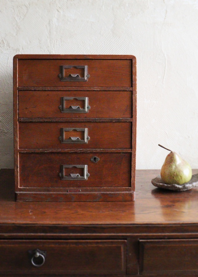 レターケース 小引出し箱 古道具 インテリア 仕切り箪笥 小箱Antique