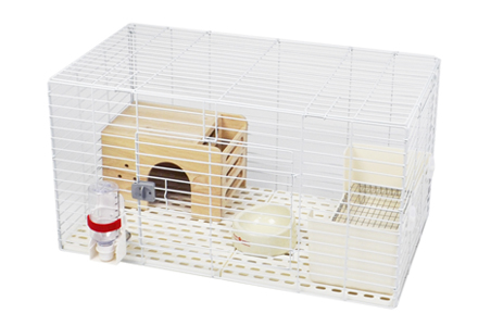 うさぎゲージ サンコーイージーホームエボ80 白 ホワイト ゆったり広々
