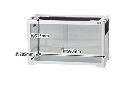 爬虫類ケージ 三晃商会 パンテオンWH9045 小動物ガラスケージ※直接