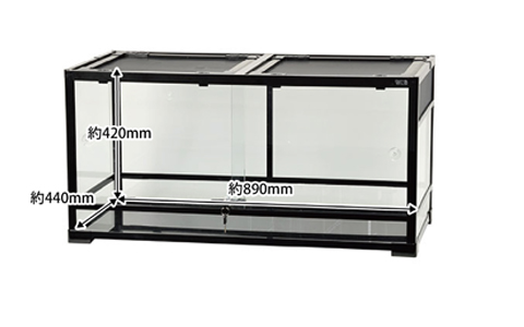 Pantheon Black 9045 飼育ケージ Pantheon Black 9045 飼育ケージ