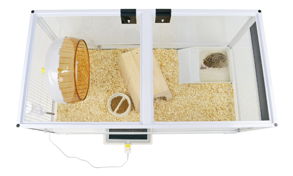 お手製台付き 三晃商会 パンテオン 9045 鍵なし 大型ガラス飼育ケージ
