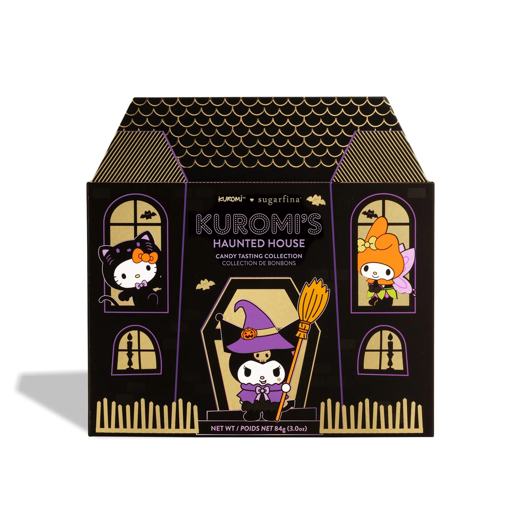 Kuromi's x Sugarfina Halloween Haunted House Tasting Collection