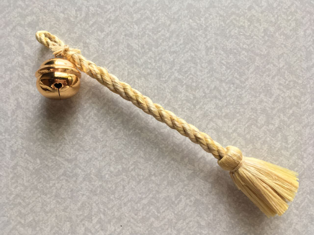 鈴祓え☆国産大麻（精麻）・ミニ鈴緒 Suzuo｜おお麻（ヘンプ）専門神具