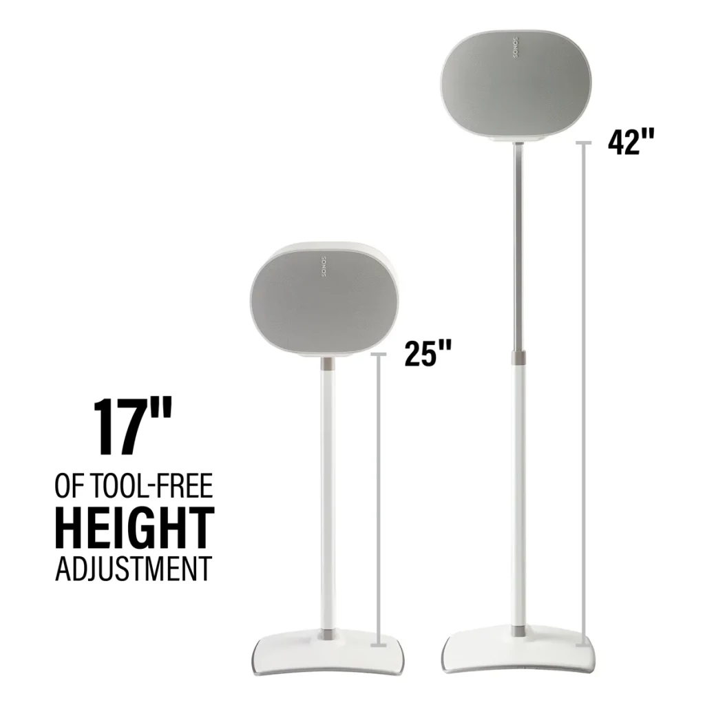 SANUS WSSE3A1 | Designed For Sonos | Speaker Mounts and Stands