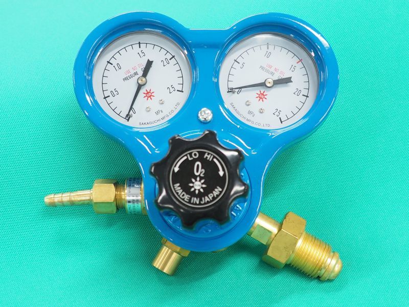 酸素調整器 逆火防止内蔵 関西式 SG-3 阪口製作所 - 溶接用品プロ