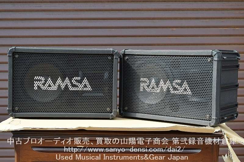 RAMSA 2ウェイスピーカー ブラック WS a80 Yahoo!オークション - RAMSA
