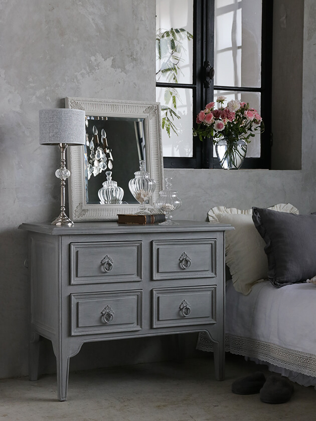 BLANC D'IVOIREチェストCHARLIE PMストーン - サラグレース