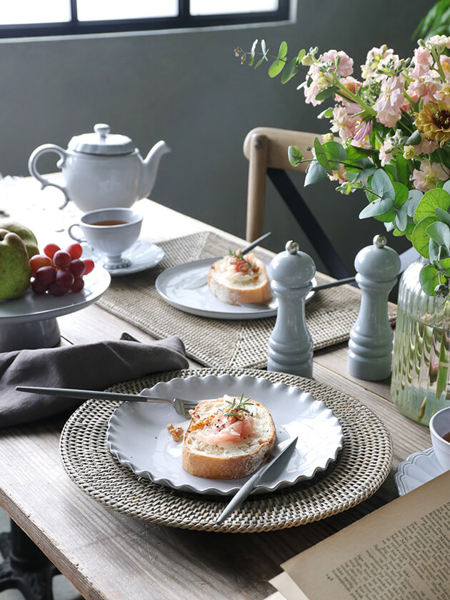 フランスアンティーク｜オルシィ窯のデザートプレート フランス